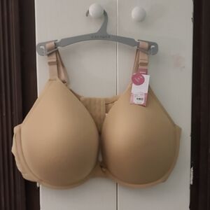 Cacique So Light Boost Plunge Bra (tan)
